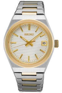 SEIKO Damen-Armbanduhr mit Saphirglas Zweifarbig SUR578P1 - Bild 1 von 3