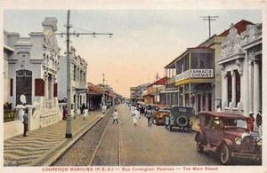 Mozambique - LOURENÇO MARQUES - Rua Consiglieri Pedroso - Publ. Santos Rufinho - Picture 1 of 2