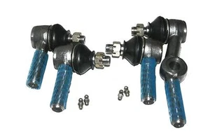 Mahindra jeep Steering TieRod End Kit Set of 4  Fit For Willys CJ2A CJ3B  11/16" - Foto 1 di 1