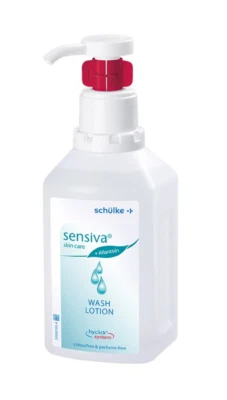 SCHÜLKE & MAYR GMBH Schülke Sensiva Wash Lotion 500 ml hyclick milde Waschlotion Cremeseife Pumpe