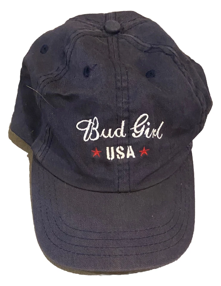 Gorra Bud Girl EE. UU. Ajustable Azul Marino Foto 1 de 4