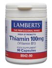 Lamberts Thiamin 100mg Vitamin B1 (90)  BBE 09/2026