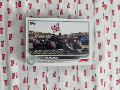 2022 Topps Formula 1 Base Card #160 Lewis Hamilton - Image 1 of 2