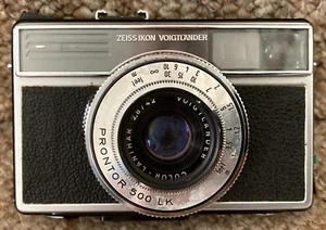 A used untested Zeiss Ikon Voigtlander Vitessa 500S 35mm film camera - Read text - Picture 1 of 13