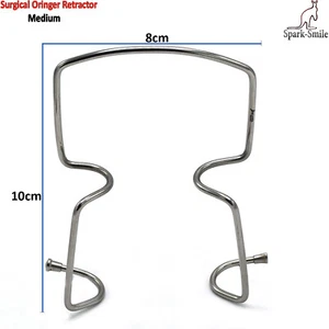 Dental Cheek & Lip Oringer Retractors Medium 8x10cm Mouth Gag Tongue Holders - Picture 1 of 5