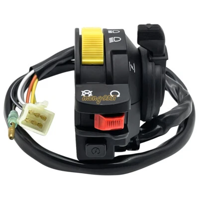 Farol de parada de partida interruptor de guidão para Suzuki LTF250 QuadRunner 250 1988 1989 - Imagem 1 de 4