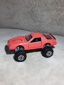 1984 Road Champs Monster Wheels 1:64 Pontiac Red 82 Firebird Trans Am Car - Picture 1 of 7