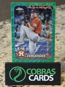 🔥Justin Verlander 2024 Topps Cromo Verde Onda #291 Astros/99 - Imagen 1 de 2
