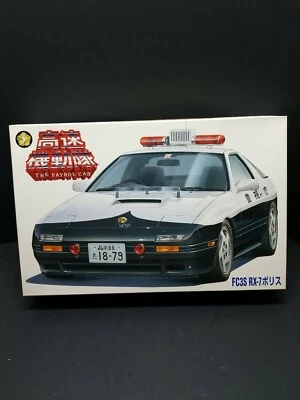 1/24 Scale Fast Riot Police Series HP4 FC3S RX-7 Police Car By Fujimi - Image 1 of 4