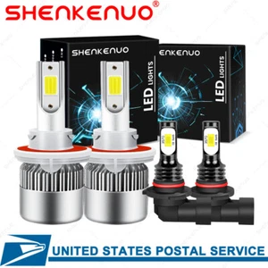 Combo faros LED de haz alto/bajo blanco para Ford F150 2004-2014 - Imagen 1 de 11