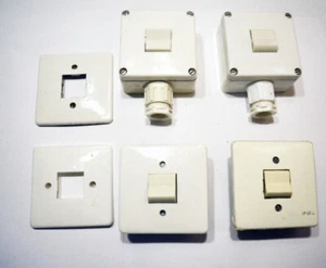 Konvolut - alte Lichtschalter Bakelit - Bild 1 von 5