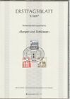 Ersttagsblatt ETB 5/1977 - "Burgen/Schlösser" Glücksburg/Pfaueninsel/Ludwigstein