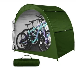 Spacious Bike Storage Shelter Accommodating 4 Bicycles,Waterproof and Sturdy - Picture 1 of 5