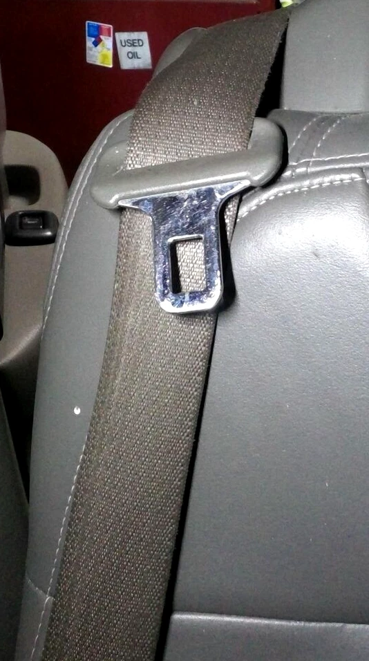 02 03 04 GMC ENVOY Right Passenger OE Front Seat Belt Retractor Dark Gray - Image 1 of 1