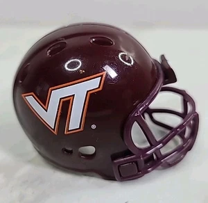 Virginia Tech Hokies Riddell Pocket Pro Revolution NCAA Football Helmet - Picture 1 of 6