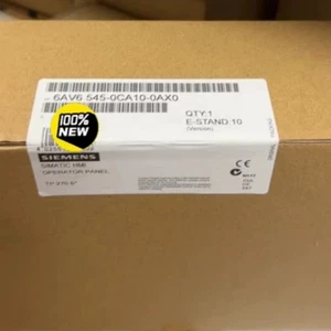 Siemens 6AV6545-0CA10-0AX0 6AV6 545-0CA10-0AX0 Touch Panel New In Box - Picture 1 of 4