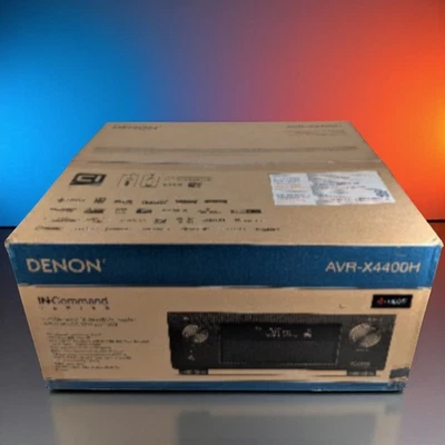 Denon AVR-X4700H 9.2 Channel 8K AV Receiver Home Theater W/ Remote Bundle - Image 1 of 4