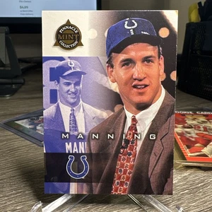 1998 Peyton Manning Pinnacle Mint Collection ROOKIE CARD #99 Colts - Foto 1 di 6