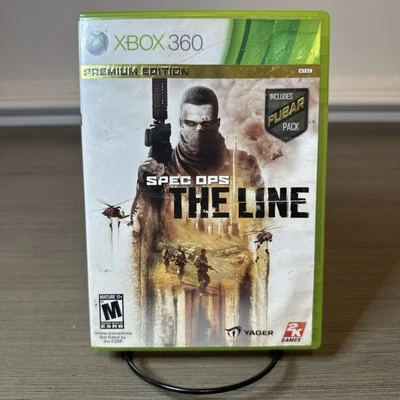 Spec Ops: The Line (Xbox 360, 2012) COMPLETE Game Case Manual CIB RARE - Image 1 of 4