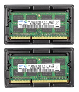 Samsung 2 x 4 GB 2Rx8 PC3-10600S 1333MHz DDR3 SO-DIMM Memory Ram iMac MacBook - Bild 1 von 9