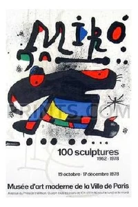 Joan Miro 100 Sculptures NO LONGER IN PRINT - LAST ONE!! - Picture 1 of 1