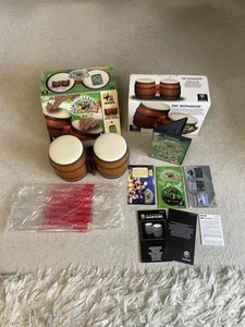 Donkey Konga 2 Pak Complete In Box With Bongos - Picture 1 of 19