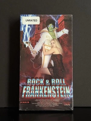 Rock N Roll Frankenstein VHS Rare Horror Sealed VHS Shock-O-Rama Cinema Vintage Foto 1 de 4