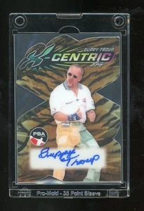 2025 Leaf Electra PBA bowling autograph X Centric die cut Guppy Troup SN 1/3 - Picture 1 of 2