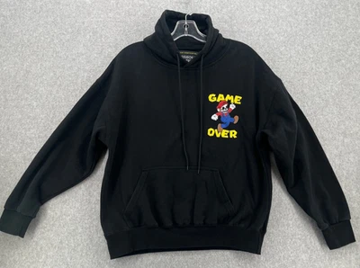 ALF A$$holes Live Forever Sudadera Hombres M Negro Juego Sobre Super Mario Sudadera con Capucha Foto 1 de 4