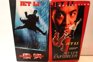 The Enforcer / Black Mask Jet Li VHS tape lot (tested) - Imagen 1 de 6