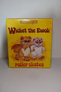 Patines de Colección Star Wars ROTJ Wicket The Ewok Talla 3 Blanco 1983 - Imagen 1 de 9
