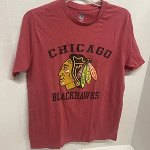 Majestic Red Chicago Blackhawks T-Shirt Gr. M - Bild 1 von 4