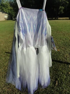 NEW Princess Elsa Frozen 2 Dress Girls Halloween Costume size 7-8 - Picture 1 of 3