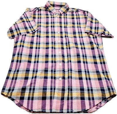 Camisa Mine Para Hombres Talla M Multicolor Londres Cuadros Preppy Vacaciones Hiedra Carrera Informal Foto 1 de 4