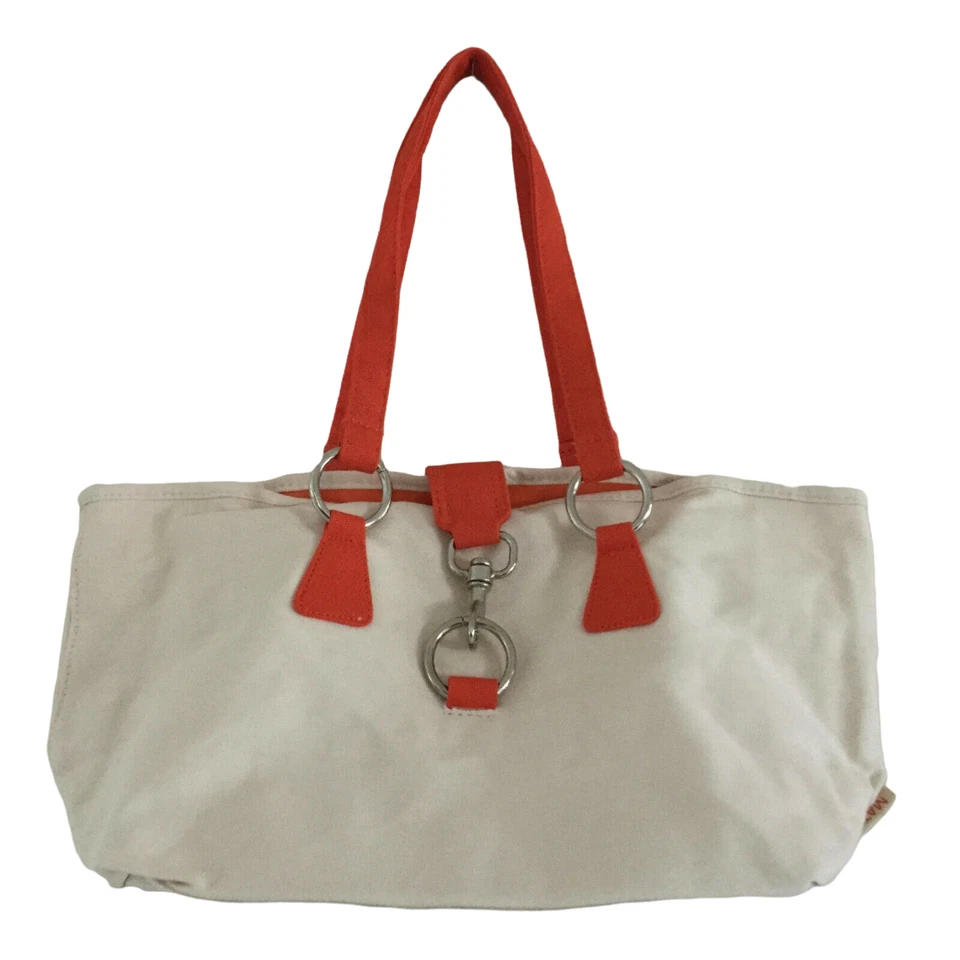 Bolso de Mano Matrix Informal Elegante Fin de Semana Llevar Todas las Compras Beige Claro, Naranja Foto 1 de 4
