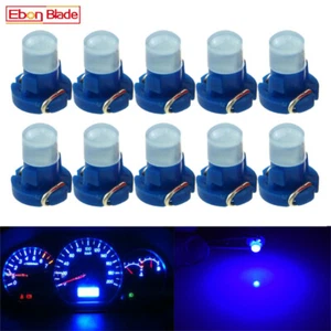 10 X Blue Car T3 8mm LED COB Dashboard Light Speedometer Bulb Switch Lamp Globe - Imagen 1 de 7