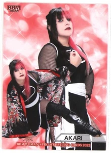 Akari (Pure-J) - 2022 BBM Damen Pro-Wrestling Sammelkarte - Bild 1 von 2