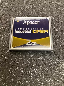 Apacer 2GB Industrial Grade CF card CF6A NEW IN BOX 80 EACH - Picture 1 of 4