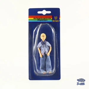Hückel, Poupée Flexible, Homme en chemise et Jeans, 9,2 cm - Photo 1/1
