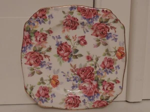 Vintage Royal Winton Chintz Victorian Rose 5" Plate 1950's - Picture 1 of 3