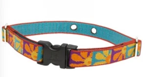 Collar de perro grande de contención de perro Lupine CRAZY DAISY 2 agujeros 1,25" 19-31" - Imagen 1 de 1