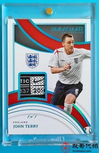 2022-23 Immaculate England John Terry care label Patch 1/1 No parallel - Picture 1 of 2