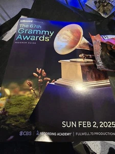 2025 67th GRAMMY AWARDS Program & Lays Potato Chips Bundle RARE NEW BEYONCÉ GAGA - Picture 1 of 5