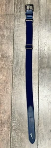 Nike Boys Baseball Belt Stretch Strap Navy Blue - Picture 1 of 3