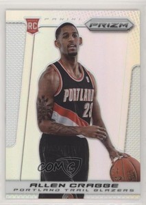 2013-14 Panini Prizm Silver Prizm Allen Crabbe #295 Rookie RC