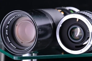 Canon FL Zoom 100-200mm f5.6 w/2x Teleplus FD Mount [AS IS] 1day Shipping - Picture 1 of 17