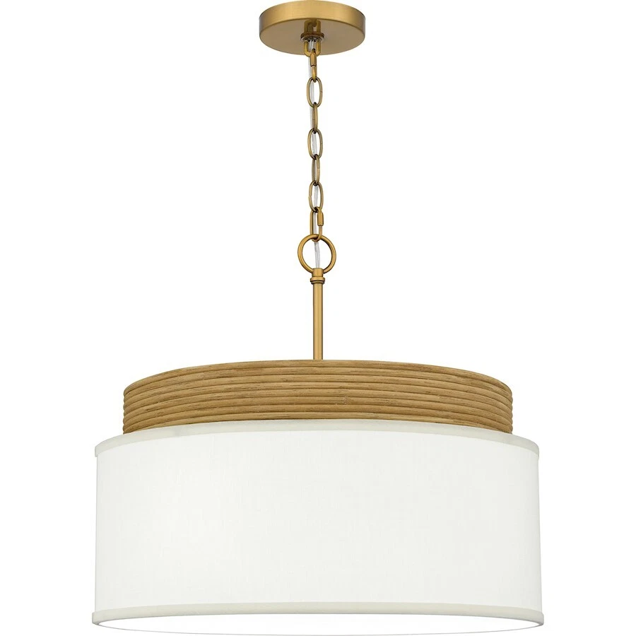 Quoizel QP6757BRG OPEN BOX Malia Pendant Brushed Gold