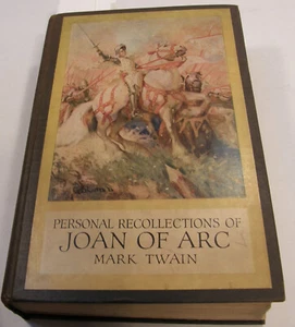 1926 HARPER & BROS RECOLLECTIONS JOAN OF ARC MARK TWAIN ILLUSTS G B CUTTS - Picture 1 of 23