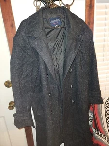 Wool Manhattan Overcoat Mens XL - Picture 1 of 6