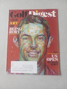Golf Digest Magazine Issue 9 September 2020 The Art of Being Rory US Open - Foto 1 di 2